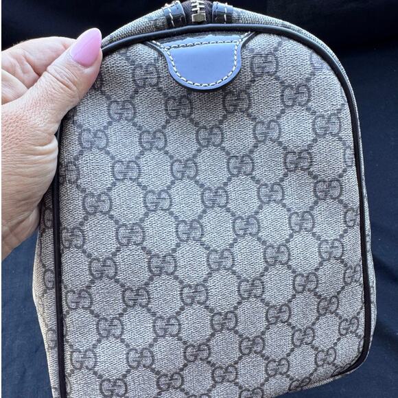 Gucci GG Supreme Joy Boston Medium Top Handle Monogram Satchel Hand Bag - Picture 5 of 10